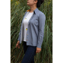 Charger l'image dans la galerie, Tissus - Chambray de coton biologique Denim
