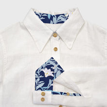 Charger l'image dans la galerie, Chemise f. Calathéa - Lin Blanc cassé
