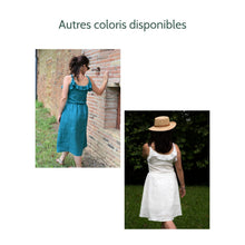 Charger l'image dans la galerie, Robe Campanule - Lin Jaune fricaro
