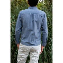 Charger l'image dans la galerie, Tissus - Chambray de coton biologique Denim
