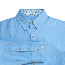 Charger l&#39;image dans la galerie, Chemise h. Hoya - Coton bio Ciel
