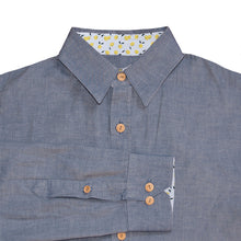 Charger l&#39;image dans la galerie, Chemise h. Hoya - Coton bio Denim
