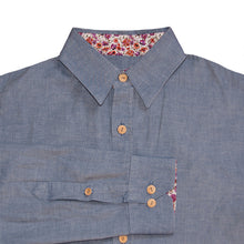 Charger l&#39;image dans la galerie, Chemise h. Hoya - Coton bio Denim
