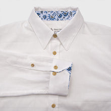 Charger l&#39;image dans la galerie, Chemise h. Hoya - Coton bio Blanc
