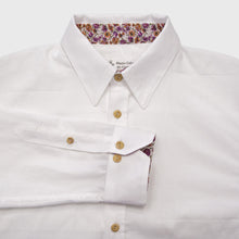 Charger l&#39;image dans la galerie, Chemise h. Hoya - Coton bio Blanc
