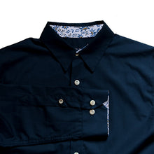 Charger l&#39;image dans la galerie, Chemise h. Hoya - Coton bio Noir
