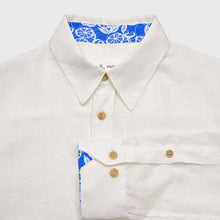 Charger l&#39;image dans la galerie, Chemise h. Hoya - Lin Blanc cassé
