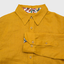 Charger l&#39;image dans la galerie, Chemise h. Hoya - Lin Jaune fricaro
