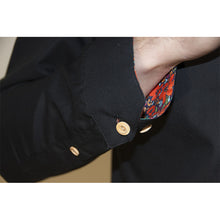 Charger l&#39;image dans la galerie, Chemise h. Hoya - Coton bio Noir
